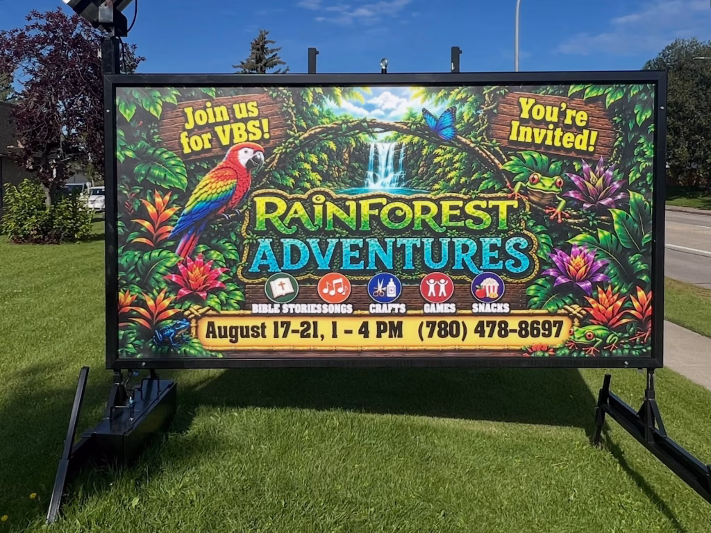 Portable Signs for Business Advertising in Edmonton