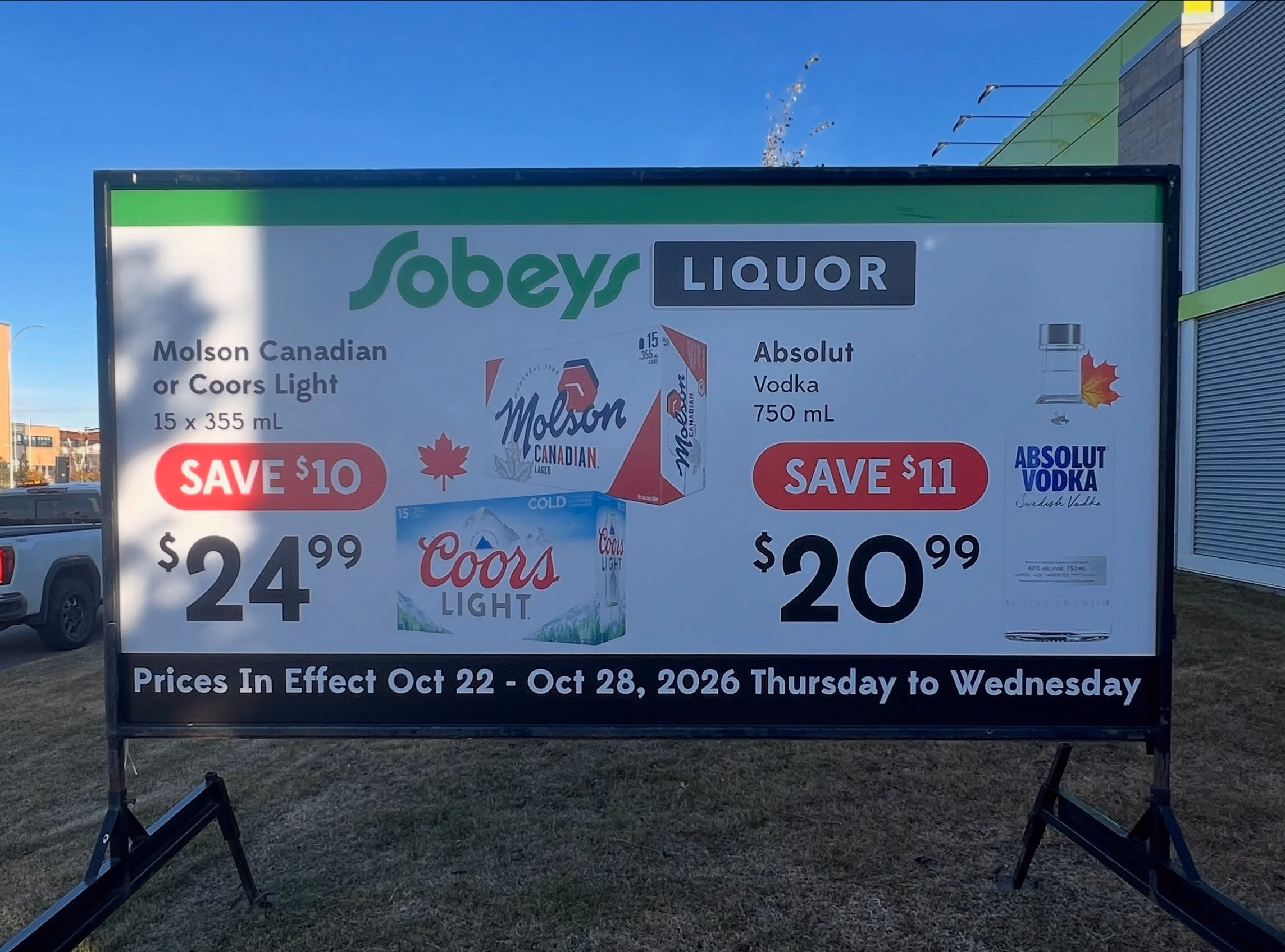 Edmonton Portable Signs Regulations